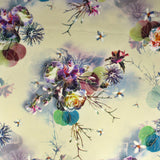 Printed Dress Making Satin, 55