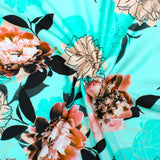 3 Metres Floral Ponte Roma Jersey - 55