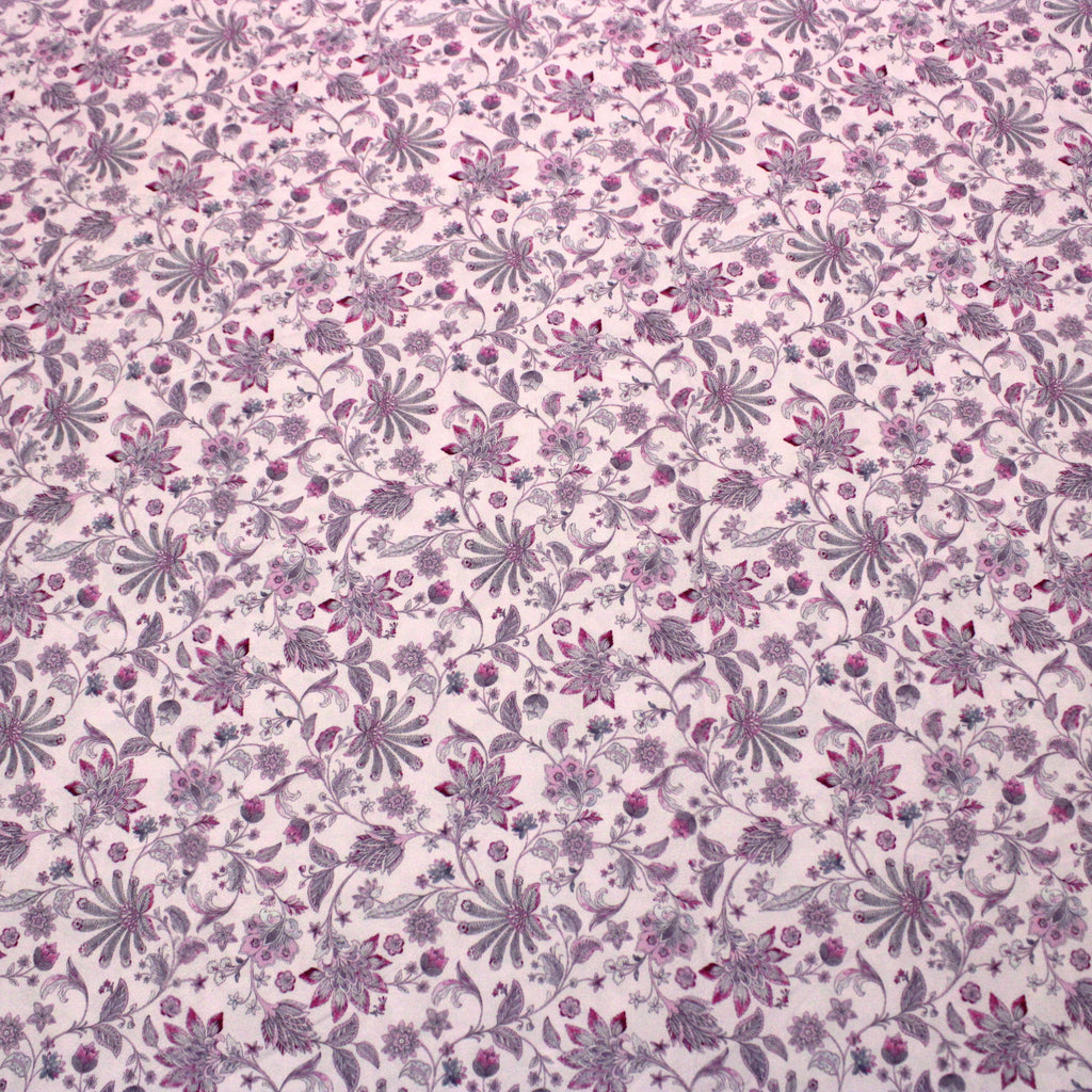 3 Metres, Soft Digital Crystal Crepe, -45" Wide- Floral