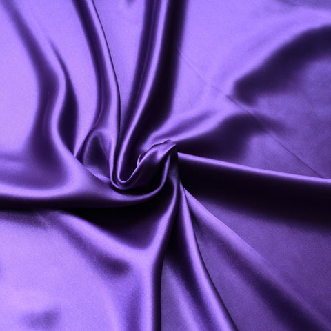 Premium Super Soft Plain Polyester Satin, 100% Polyester, Approx 60" (150cm) Wide
