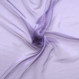 Plain Shimmer Organza Fabric Purple (Grape) 100% Nylon , 60" Wide
