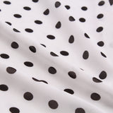 Polka Dot - 100% Polyester Printed Gaoli Voile, 150cm Wide, 110GSM