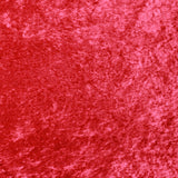 Supersoft Crushed Velvet 60" Wide Red