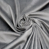 Super Soft Premium Velvet Fabric PO81/2 Grey