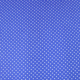 100% Cotton Poplin - Polka - 20 Colours - Pound A Metre