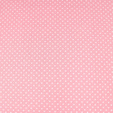 100% Cotton Poplin - Polka - 20 Colours - Pound A Metre