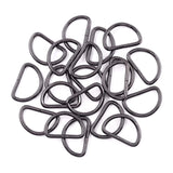 25mm Metal D-Rings For Bags- 4 Colours- Pack Of 2