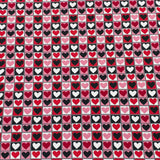 Pound A Metre 3 Metres 3 Metre Luxurious Soft Viscose Jersey - 60"-  (Heart)