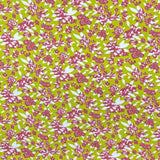Pound A Metre 3 Metres Premium Cotton Jersey- 55'' Wide -(Green Floral)