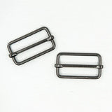 38/40mm Metal Strap Slider For Bags- 4 Colours- Pack Of 2