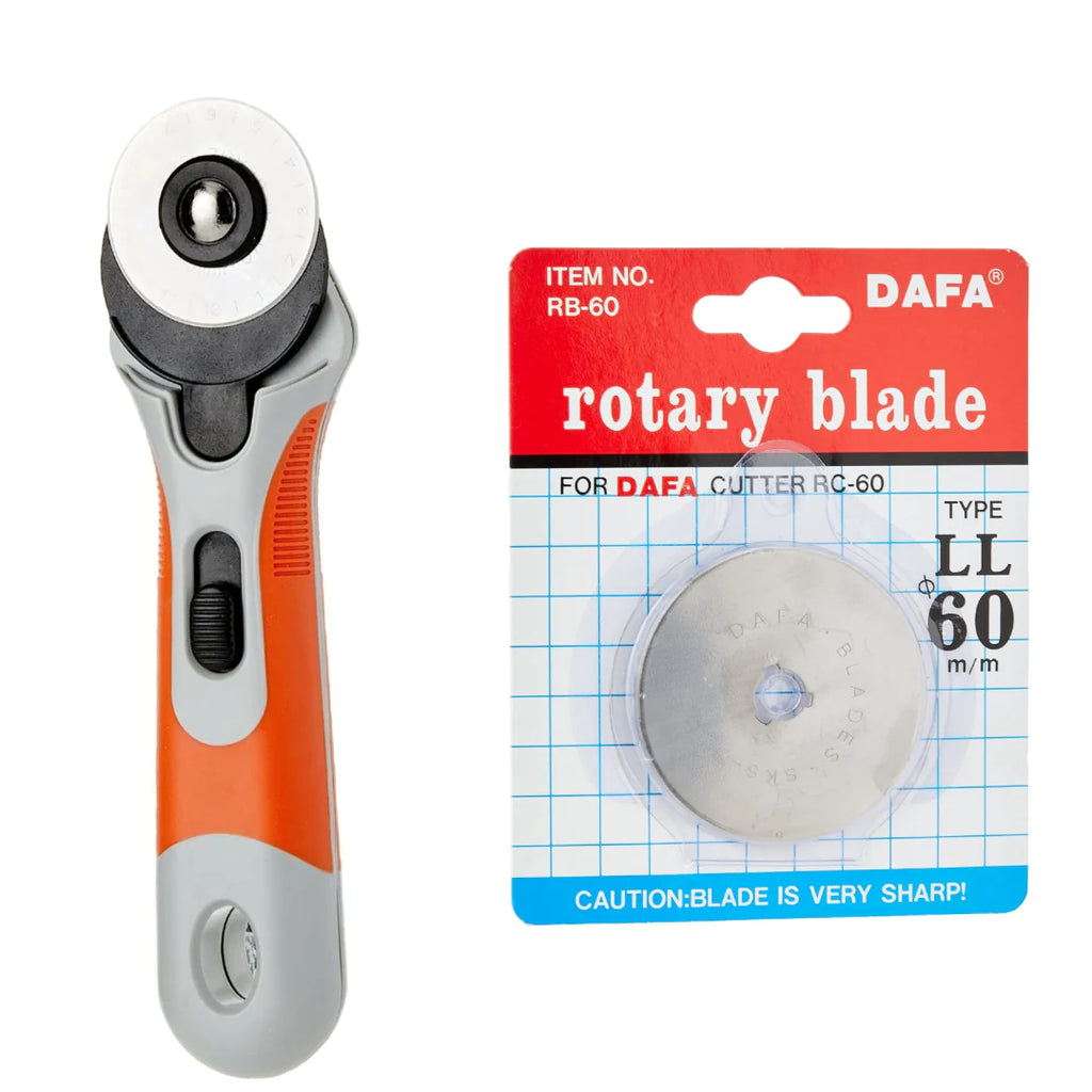 DAFA 60mm Soft Grip Rotary Cutter