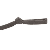 Per Metre Tubular Drawstring Tape - 8mm - Grey