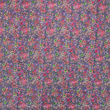Per Metre Embroidered Cotton Lawn , 45" Wide - PURPLE
