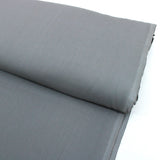 Luxury Plain 100% Cotton - 58" Wide- Grey