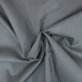 Luxury Plain 100% Cotton - 58" Wide- Grey