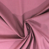 Luxury Plain 100% Cotton - 58" Wide- Mauve