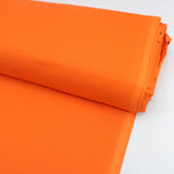 Luxury Plain 100% Cotton - 58" Wide- Orange