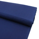 Luxury Plain 100% Cotton - 58" Wide- Navy