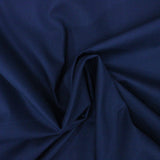 Luxury Plain 100% Cotton - 58" Wide- Navy