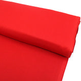 Luxury Plain 100% Cotton - 58" Wide- Red