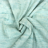 3 Metres Jacquard Linen Look - 55" Wide - Turquoise