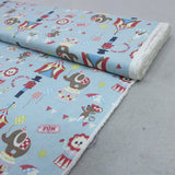 Per Metre Printed, Quilting Cotton, 45" Wide - Circus