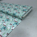 Per Metre Printed, Quilting Cotton, 45" Wide - Snow