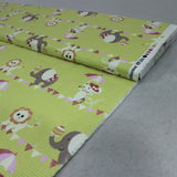 Per Metre Printed, Quilting Cotton, 45" Wide - Lion