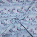 Per Metre Printed, Quilting Cotton, 45" Wide - Town