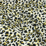 3 Metres Printed Dress Crepe,- 55" Wide- Yellow