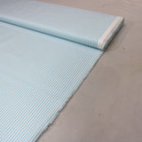 Per Metre Striped Print, Quilting Cotton, 36" Wide - BLUE & WHITE