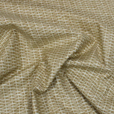 Per Metre Zigzag Print, Quilting Cotton, 36" Wide - GOLD