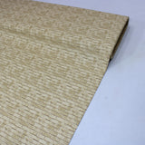 Per Metre Brick Print, Quilting Cotton, 36" Wide - Golden