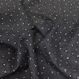 Per Metre Polka Dot Print, Quilting Cotton, 36" Wide - BLACK