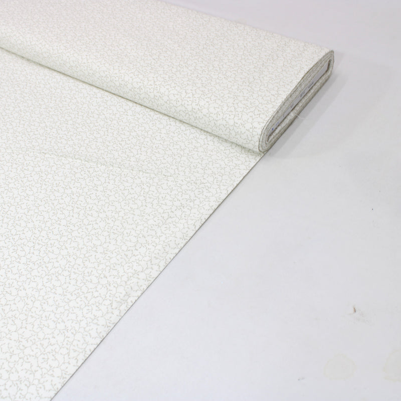 Per Metre Digital Print 100% Cotton - 44" Wide - Ivory regular
