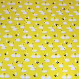 3 Metre, Printed Poly Cotton, (SWANS) 45" Wide