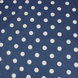 3 Metre, Printed Poly Cotton, (POLKA DOTS) 45" Wide