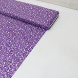 Per Metre Floral Butterfly Print, Quilting Cotton, 36" Wide - Purple