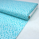 Per metre Quilting Cotton, 'Baby blue' - 45" Wide