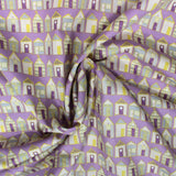 Per metre Quilting Cotton, 'Purple' - 45" Wide