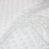 Per Metre Luxury Sequin Bridal Lace- 55" Wide - WHITE STAR