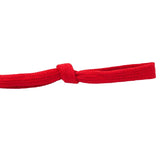 Per Metre Tubular Drawstring Tape - 8mm - Red