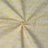 Per Metre Printed, Quilting Cotton, 45" Wide - Lemon