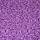 Per Metre Printed, Quilting Cotton, 45" Wide - Purple