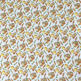 Per Metre Printed, Quilting Cotton, 45" Wide - Carrots