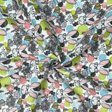 Per Metre Printed, Quilting Cotton, 45" Wide - Rabbits