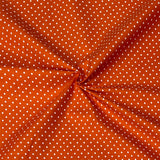 Per Metre Printed, Quilting Cotton, 45" Wide - Orange