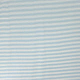 Per metre Quilting Cotton, 'Blue and white stripes' - 45" Wide