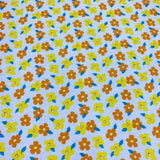 3 Metres, Premium Cotton Lawn - 60" Wide - Orange & Yellow