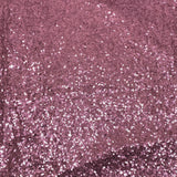 3 Metres - Luxurious Sequins On Net - 55" Wide - Pink